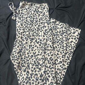 Leopard Print Pajama Pants